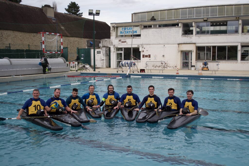 Equipe de kayak-polo